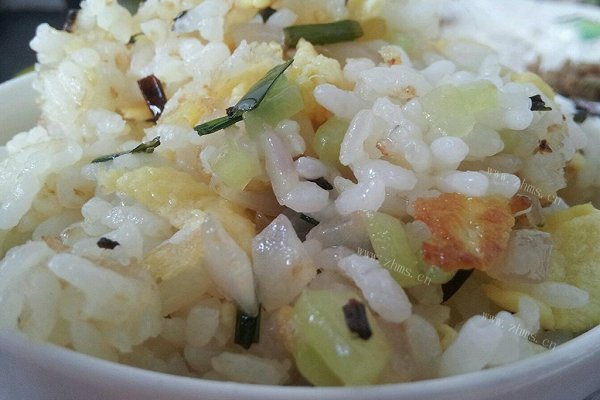 美味白玉炒饭