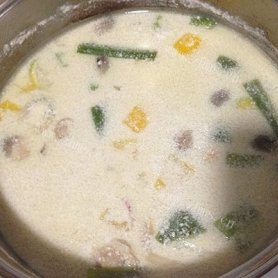 自制椰汁香茅鸡汤