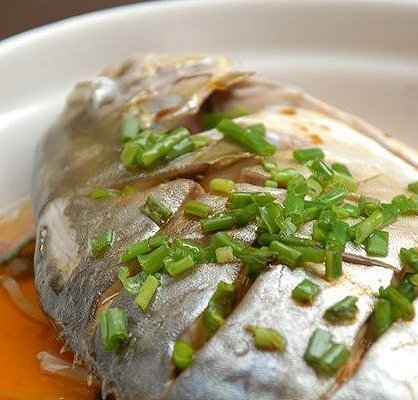 营养的清蒸金鲳鱼