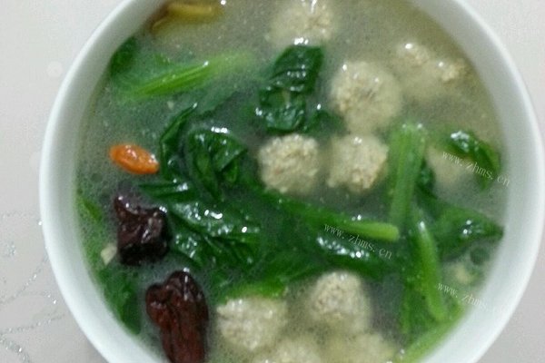 家常猪肉丸子汤
