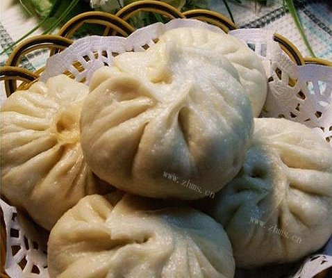 家常白菜猪肉馅包子