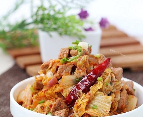 泡菜炒菲力
