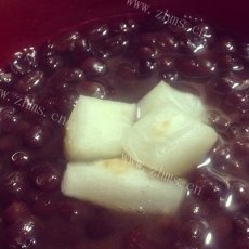 自制红小豆年糕汤