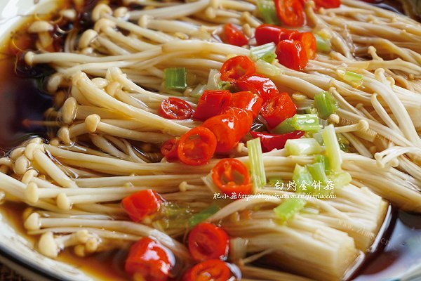 下饭快手菜第一季：白灼金针菇