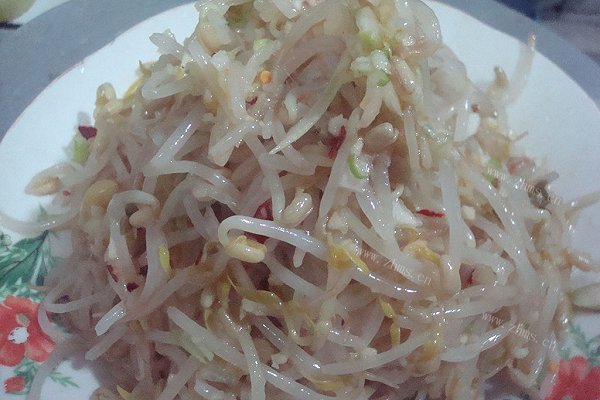 炝拌豆芽
