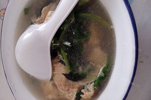 生菜鸡蛋汤