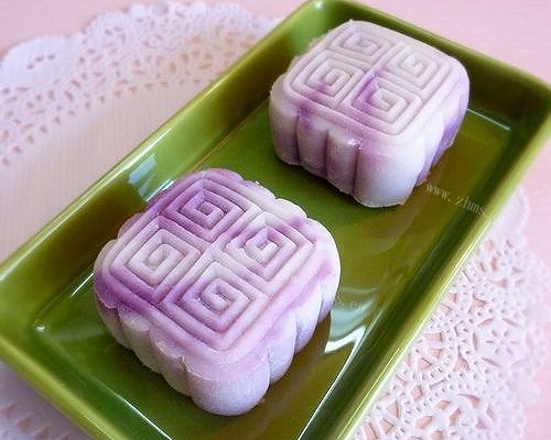 如梦如幻的冰皮月饼