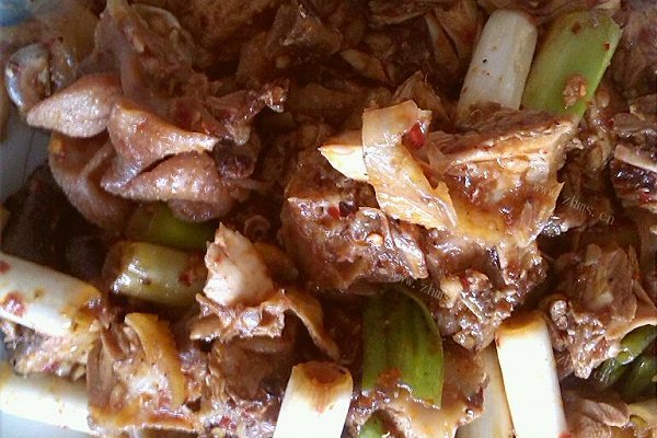 红油鸡块