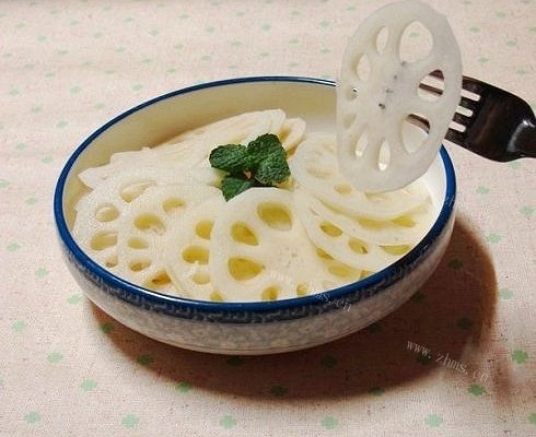 凉拌藕片