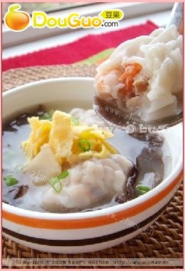 虾仁香菇馄饨