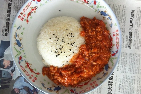 蕃茄肉酱饭
