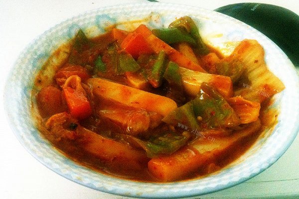 家常韩式辣炒年糕