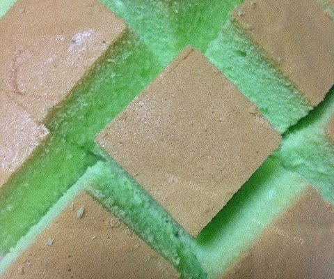 自制彩棉蛋糕