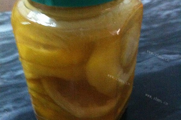 3步蜂蜜柠檬茶