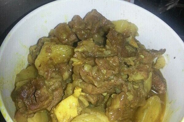 原味咖喱土豆焖牛肉