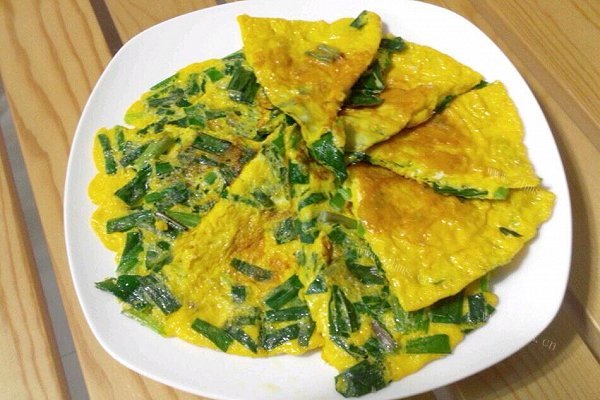 韭菜鸡蛋饼