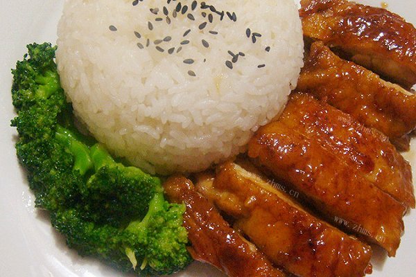 照烧鸡腿饭