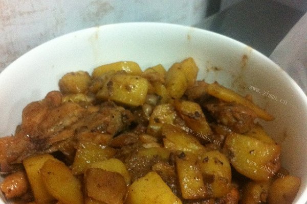 土豆烧鸡腿