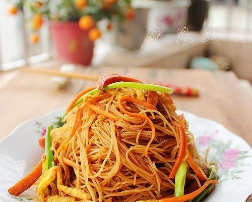 三丝炒米粉