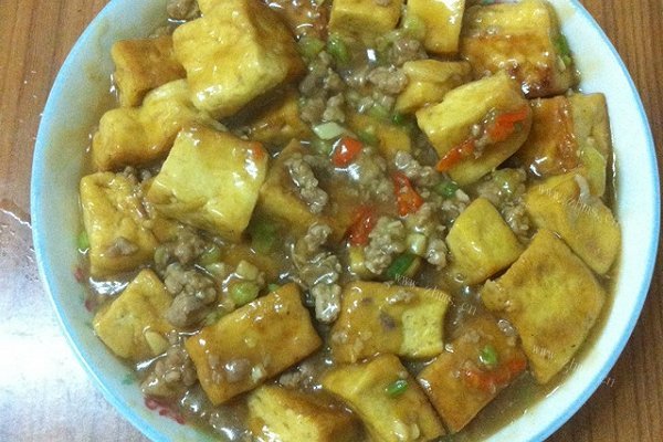 家常菜—红烧豆腐