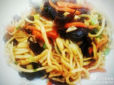葱油炒面