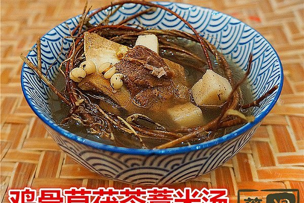 家常鸡骨草茯苓猪横利养肝祛湿汤