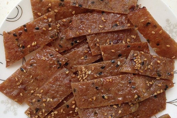自制蜜汁肉脯