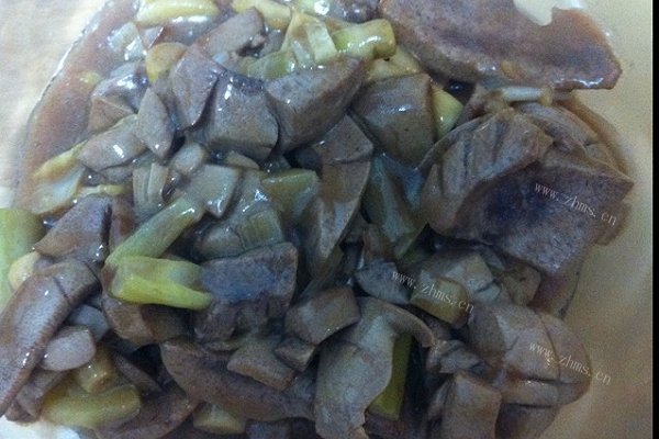 爆香腰花
