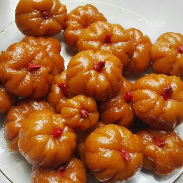 「自创」南瓜饼