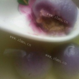 自制紫薯汤元