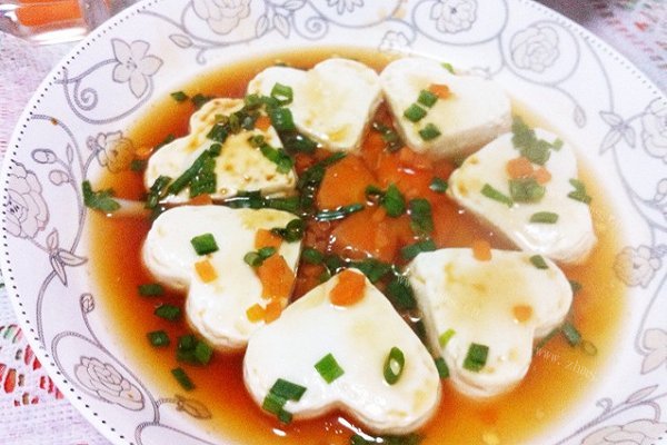 清蒸豆腐