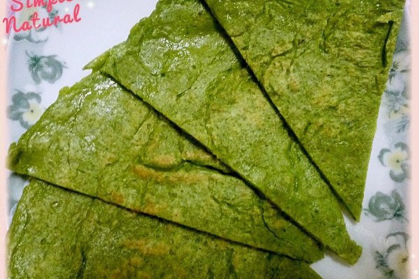 菠菜蛋肉煎饼