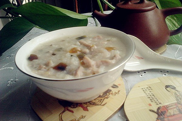 皮蛋瘦肉粥