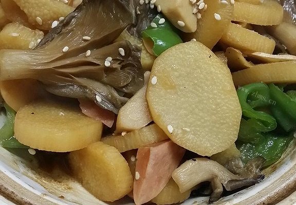 山药菌菇煲