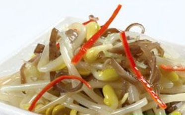#美食派#黄豆芽拌海带