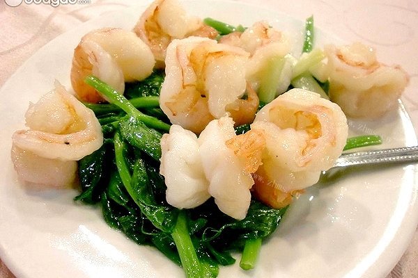 家常豆苗虾仁