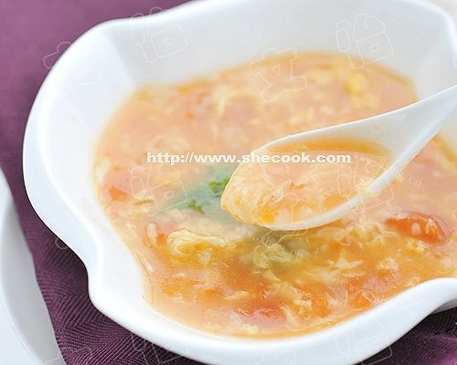 简单的西红柿鸡蛋疙瘩汤