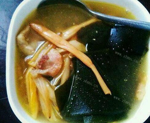黄花菜海带汤
