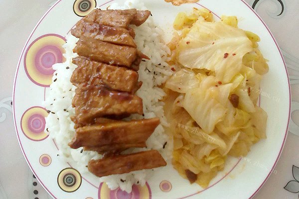 照烧猪排饭