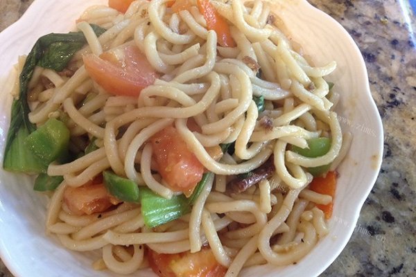 家常炒乌冬
