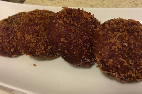 原味紫薯饼