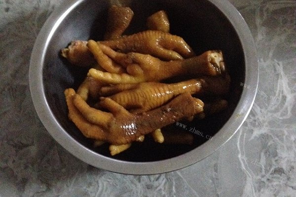 五香鸡爪蛋