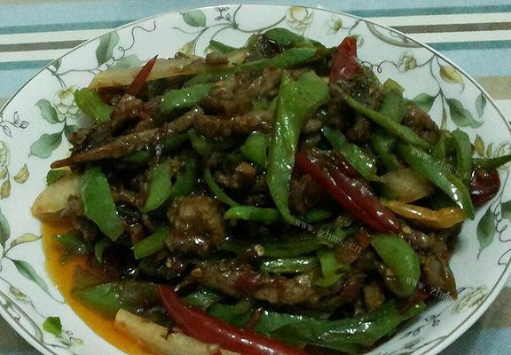 泡椒牛肉丝