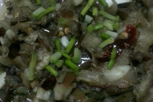 蒜泥炒茄泥
