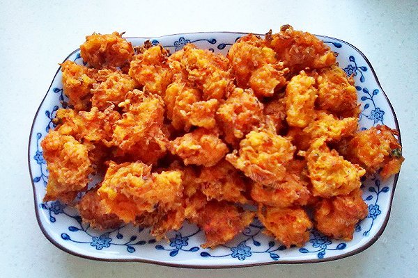 美味炸胡萝卜丸子