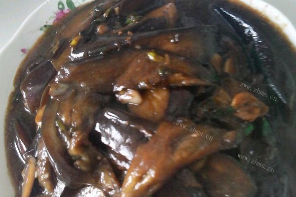 酱油焖茄子
