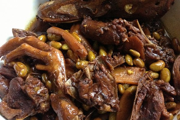 毛豆啤酒鸭