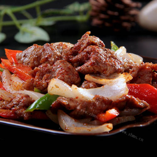 鲜香美味的孜然羊肉