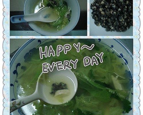 田螺白菜汤