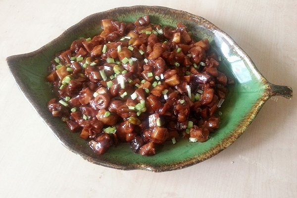 家常酱爆鸭丁